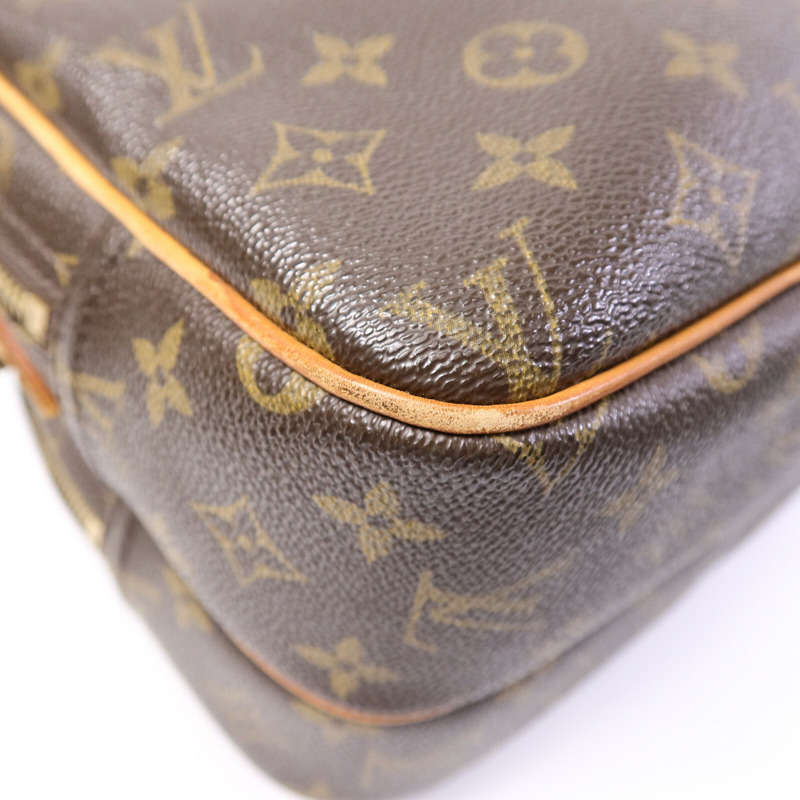 LOUIS VUITTON Monogram Reporter PM肩背袋-14