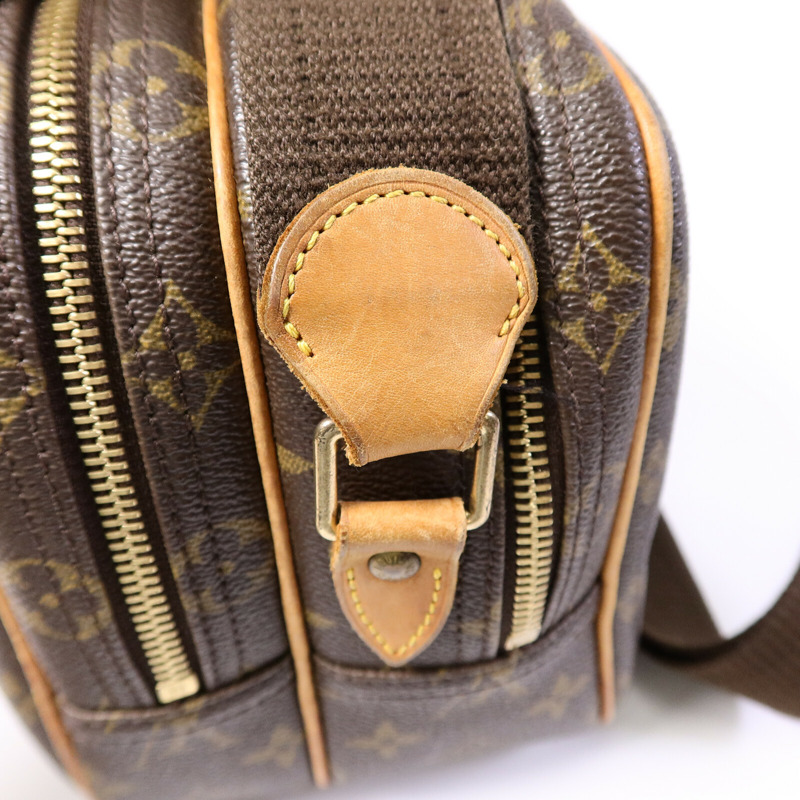 LOUIS VUITTON Monogram Reporter PM肩背袋-15