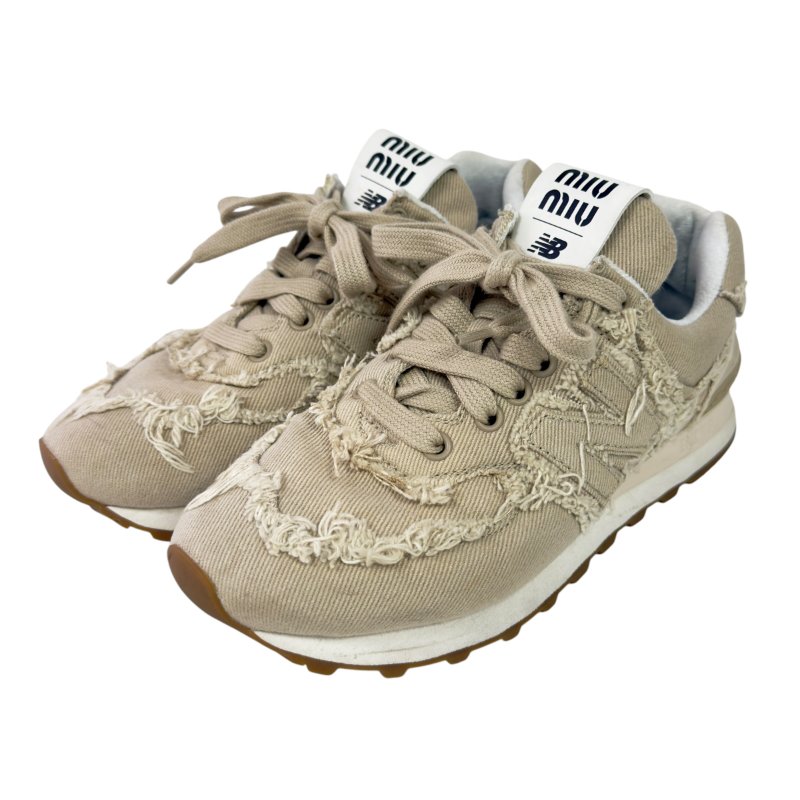 MIU MIU 聯乘 New Balance 574 運動鞋-0