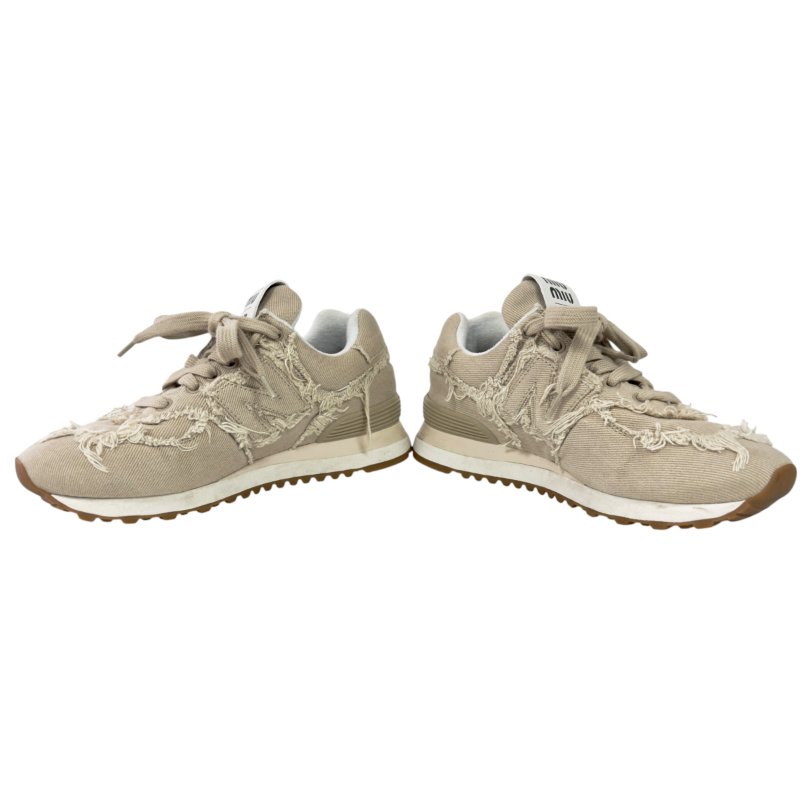 MIU MIU 聯乘 New Balance 574 運動鞋-8