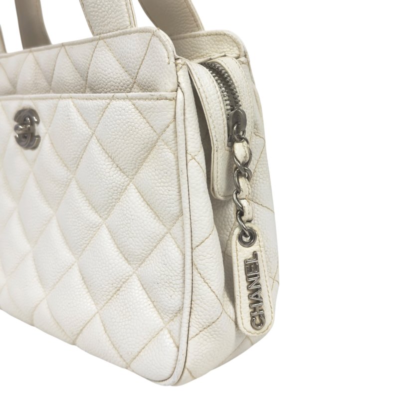 CHANEL 中古 CC 荔枝皮 肩背包-3