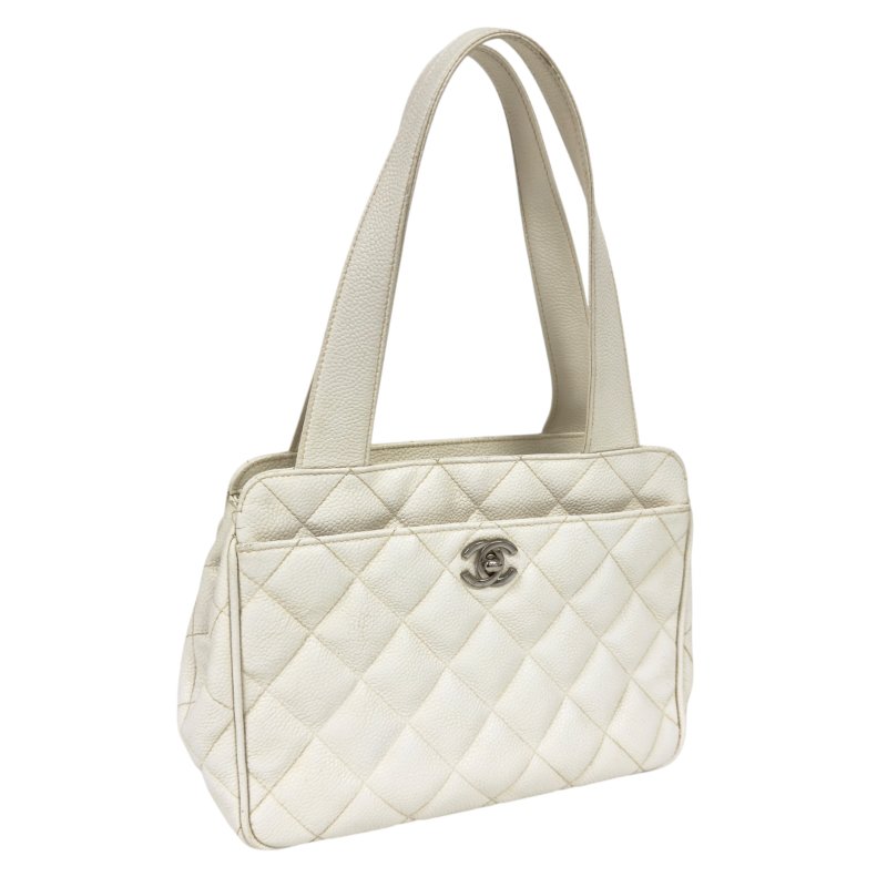 CHANEL 中古 CC 荔枝皮 肩背包-4