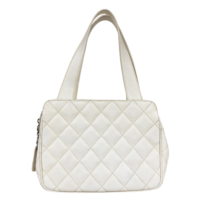 CHANEL 中古 CC 荔枝皮 肩背包-6