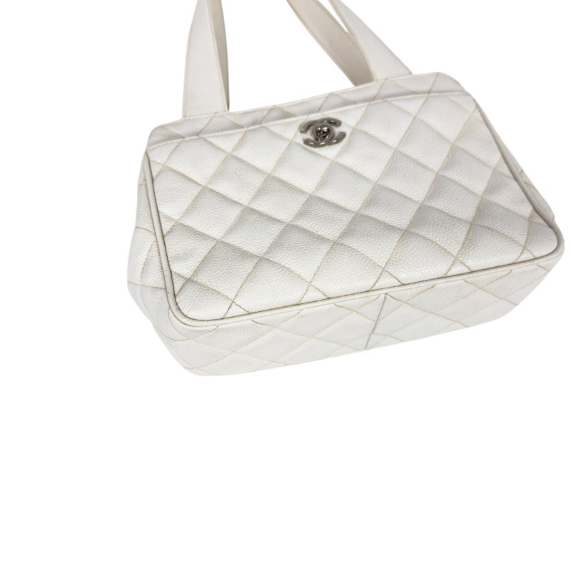 CHANEL 中古 CC 荔枝皮 肩背包-9