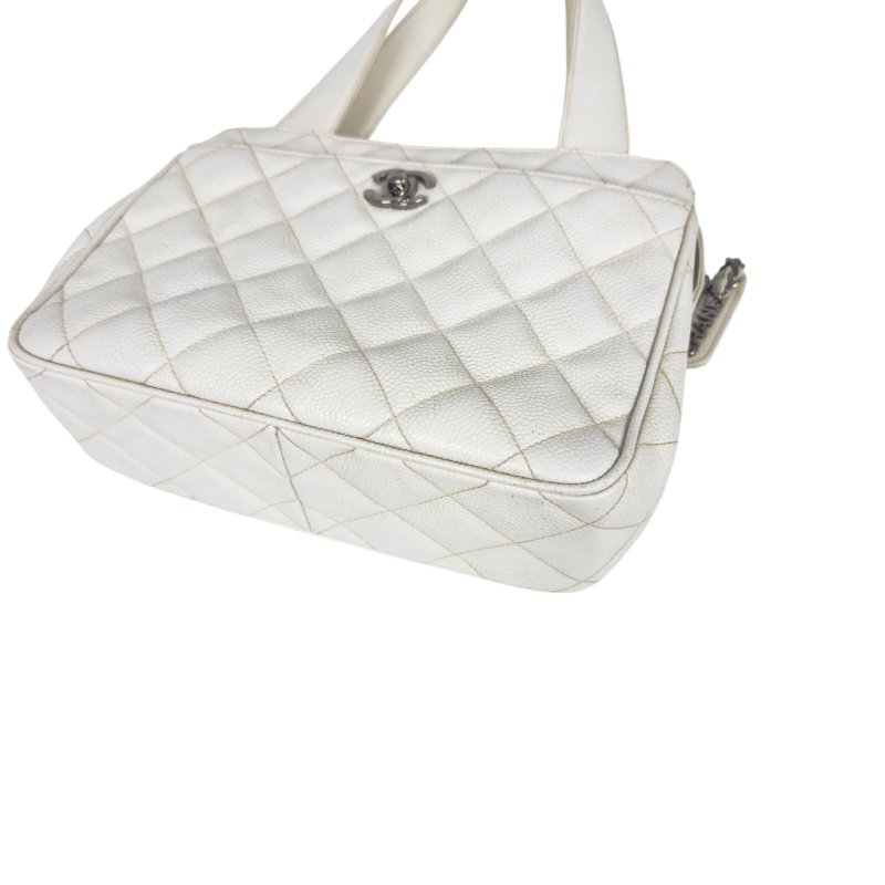 CHANEL 中古 CC 荔枝皮 肩背包-10