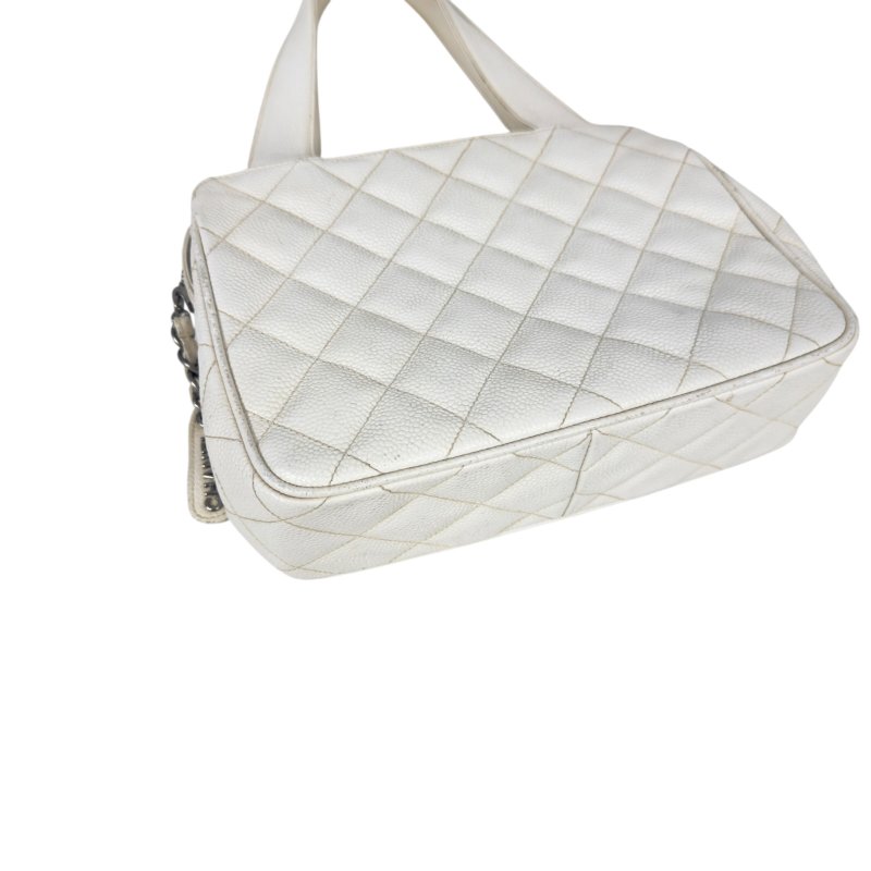CHANEL 中古 CC 荔枝皮 肩背包-11