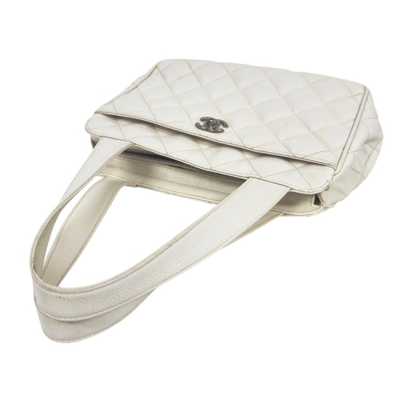 CHANEL 中古 CC 荔枝皮 肩背包-13