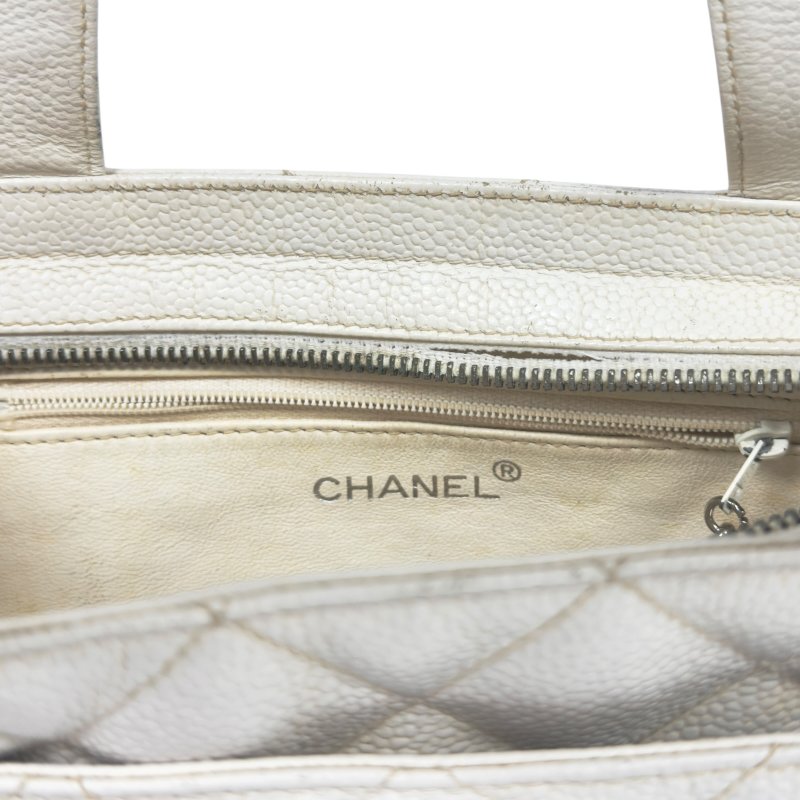 CHANEL 中古 CC 荔枝皮 肩背包-18
