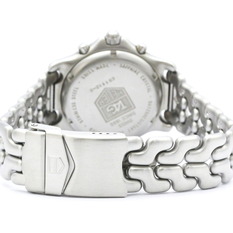 TAG HEUER 豪雅 Sel 計時碼錶 精鋼石英男錶 CG1112 拋光-4