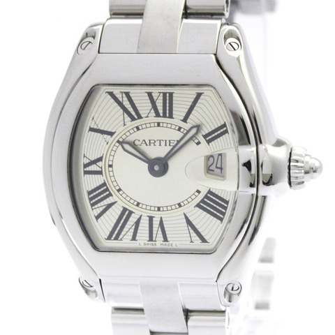卡地亞 Cartier Roadster SM 石英女士腕錶 W62016V3 拋光