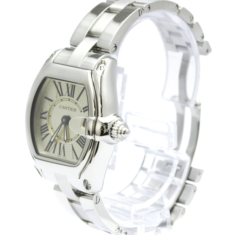 卡地亞 Cartier Roadster SM 石英女士腕錶 W62016V3 拋光-1