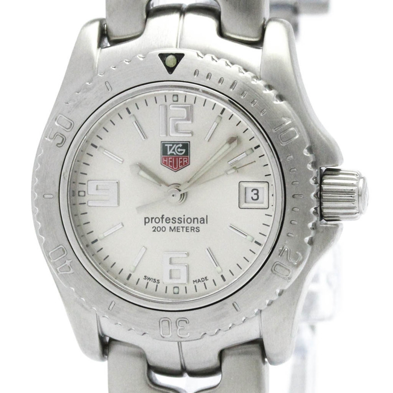 TAG HEUER 豪雅 Link 系列精鋼石英女錶 WT1412 拋光款-0
