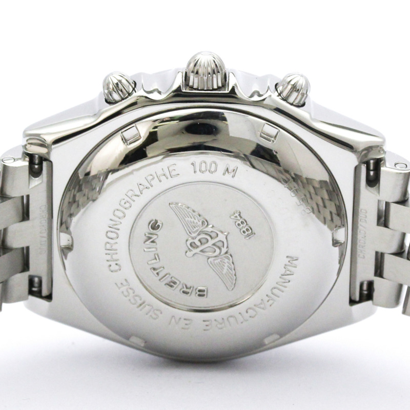 百年靈 Chronomat 精鋼自動男錶 A13050.1 拋光款-5