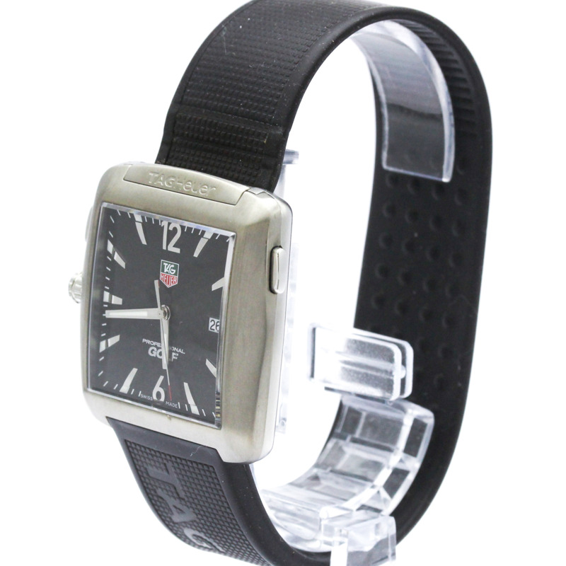 TAG HEUER 專業運動高爾夫精鋼石英男錶（拋光）-1
