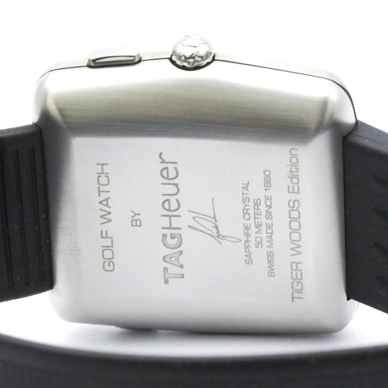 TAG HEUER 專業運動高爾夫精鋼石英男錶（拋光）-6