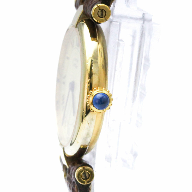 卡地亞 Must Vendome 鍍金石英女士腕錶 590004-3