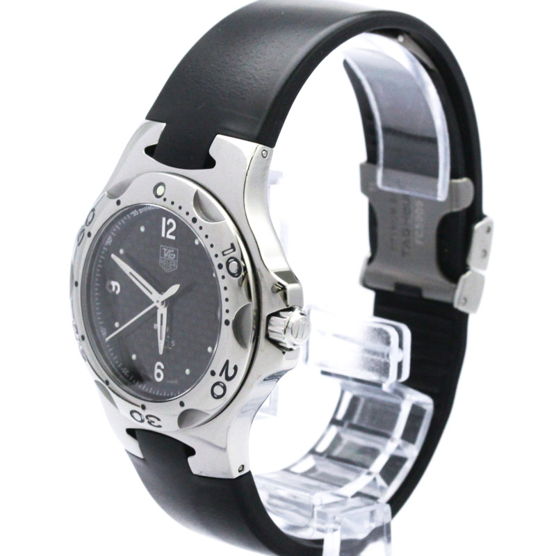 TAG HEUER Kirium 鈦橡膠石英男士手錶 WL1180 (外裝仕上げ済み)-1