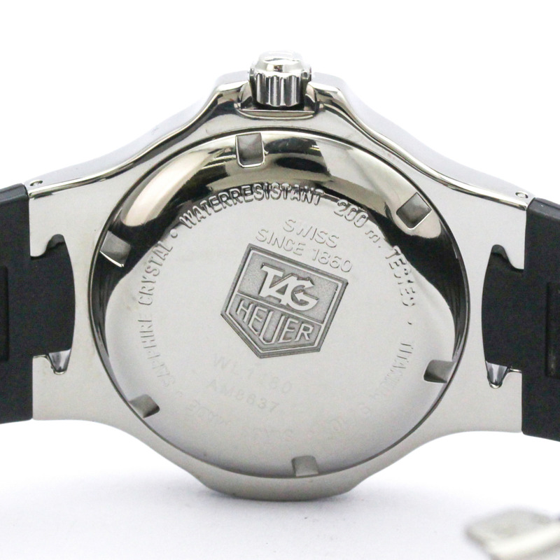 TAG HEUER Kirium 鈦橡膠石英男士手錶 WL1180 (外裝仕上げ済み)-5