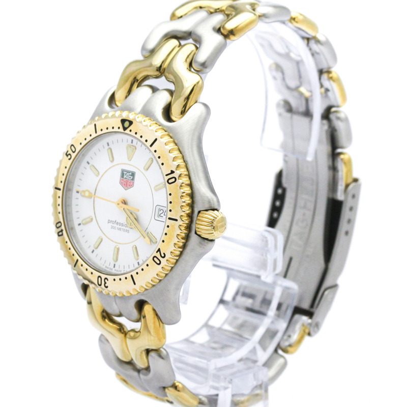 TAG HEUER 豪雅 Sel Professional 200米精鋼中型腕錶 WG1222 拋光款-1