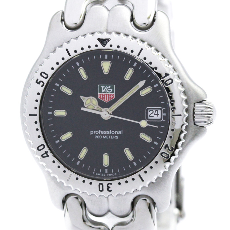TAG HEUER Sel Professional 200米石英中型腕錶 WG1214 拋光-0