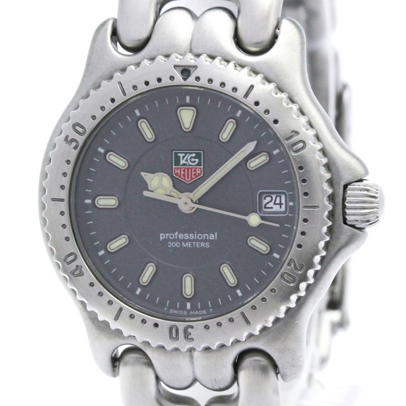 TAG HEUER Sel Professional 200米石英中型腕錶 WG1213 拋光-0
