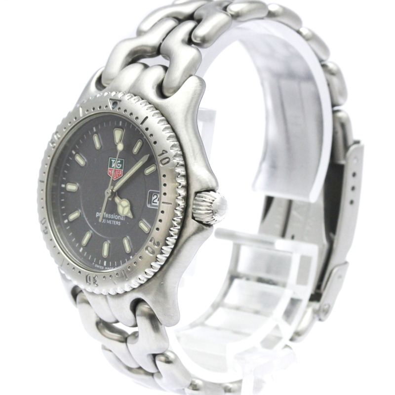 TAG HEUER Sel Professional 200米石英中型腕錶 WG1213 拋光-1