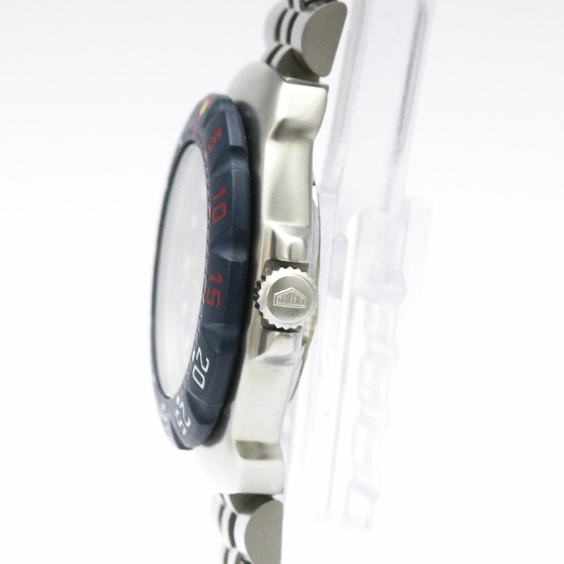 TAG HEUER 豪雅一級方程式不鏽鋼石英中型腕錶 WA1410-3