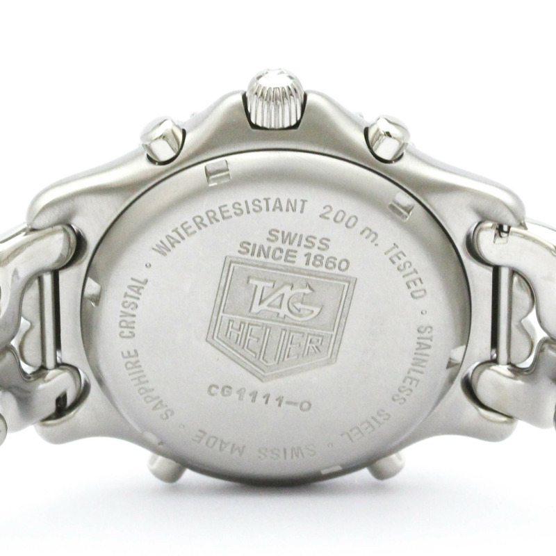 TAG HEUER 豪雅 Sel Chronograph 200米精鋼石英男錶 CG1111 拋光款-5