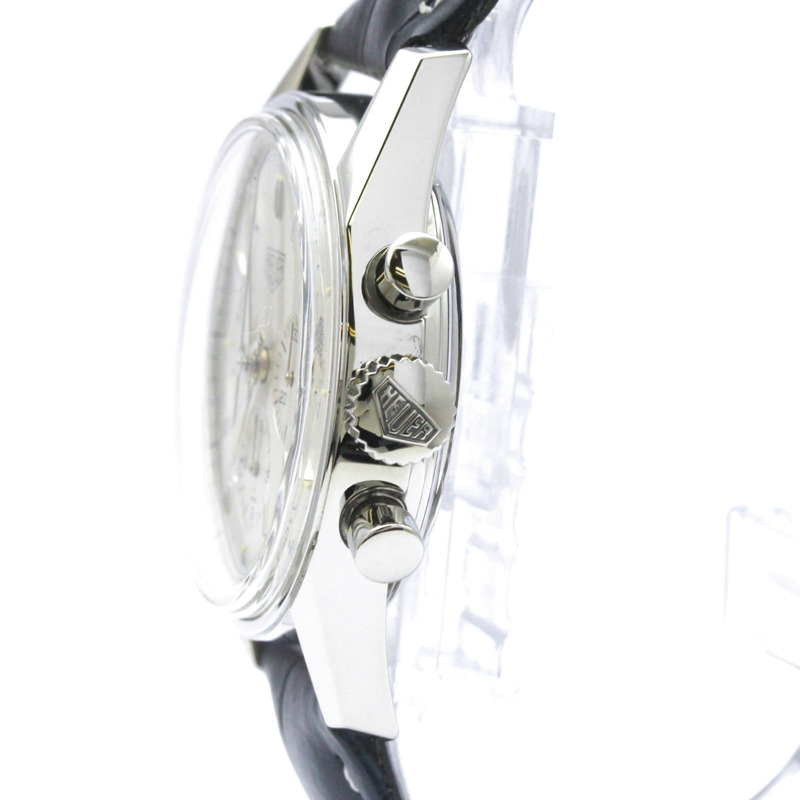 TAG HEUER 豪雅卡萊拉復刻版計時手動腕錶 CS3110 拋光-3