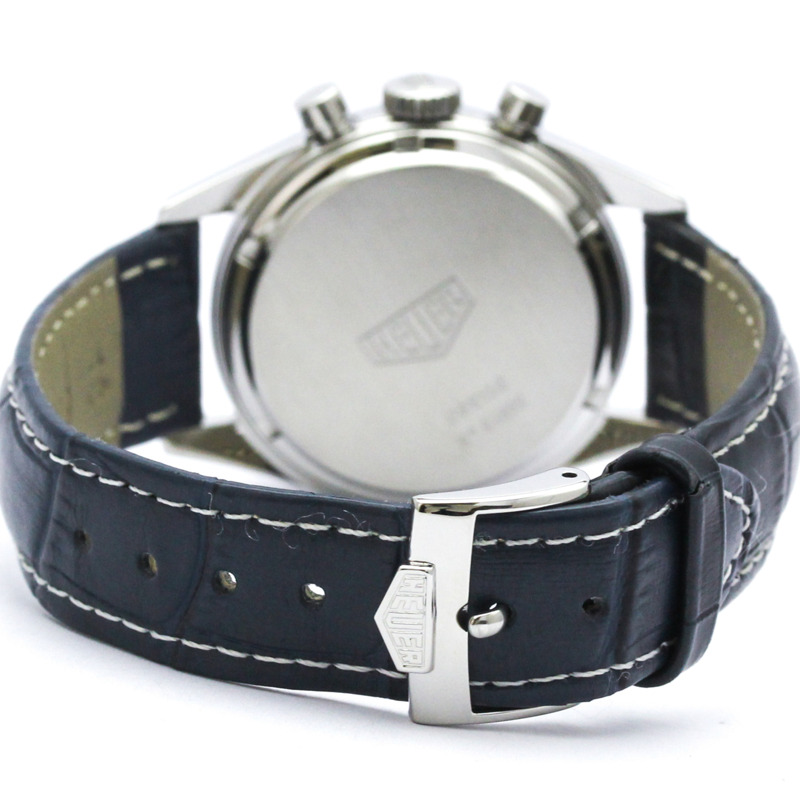 TAG HEUER 豪雅卡萊拉復刻版計時手動腕錶 CS3110 拋光-4