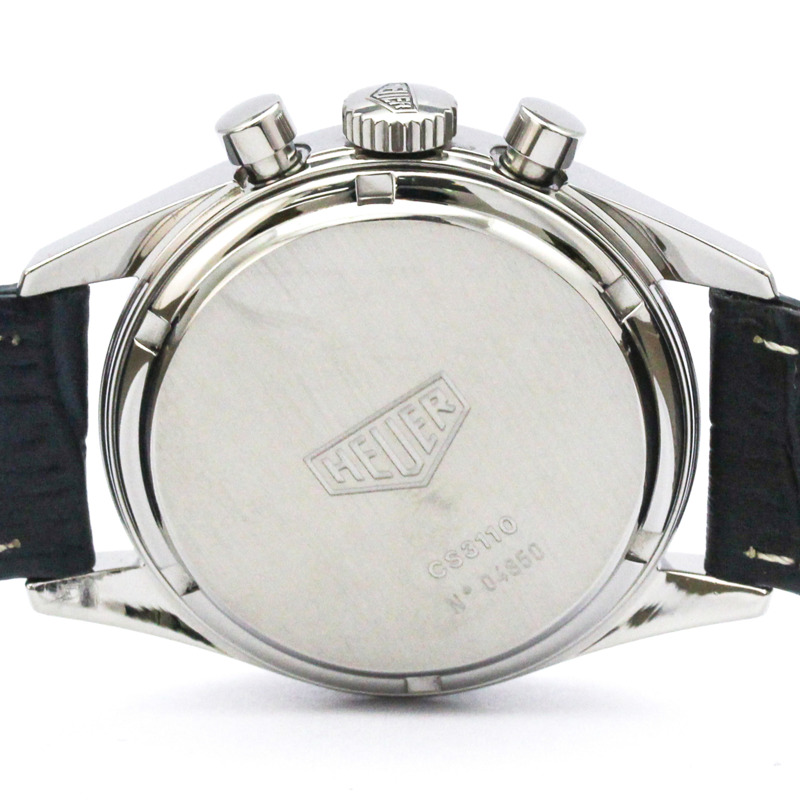 TAG HEUER 豪雅卡萊拉復刻版計時手動腕錶 CS3110 拋光-6