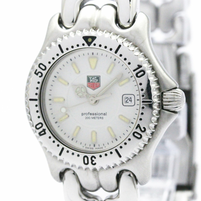 TAG HEUER Sel Professional 200米精鋼石英錶 WG1312 拋光-0