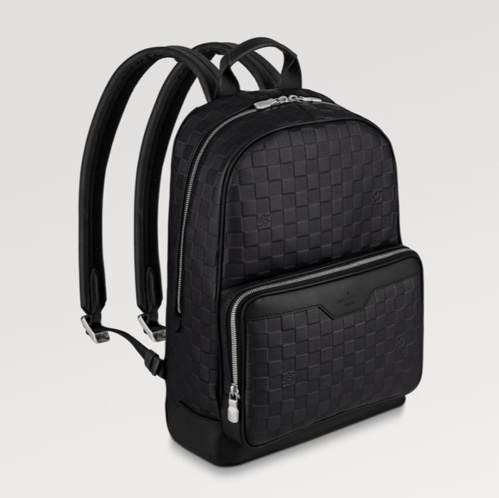 Campus後背包 Louis Vuitton 路易威登 黑色 Damier Infini壓紋牛皮 雙肩包 後背包 電腦包 N40306-2