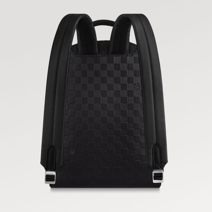 Campus後背包 Louis Vuitton 路易威登 黑色 Damier Infini壓紋牛皮 雙肩包 後背包 電腦包 N40306-4
