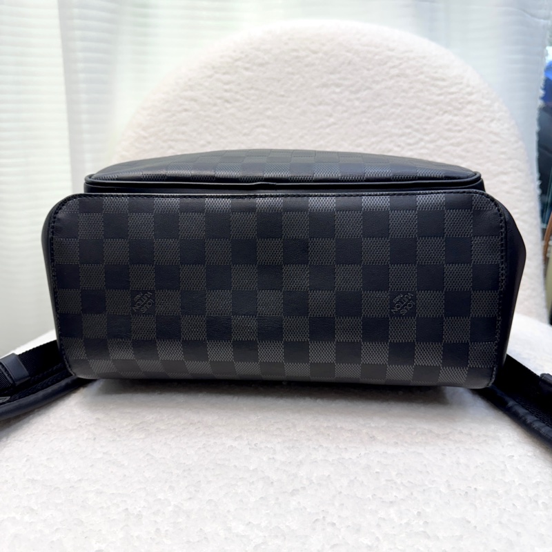 Campus後背包 Louis Vuitton 路易威登 黑色 Damier Infini壓紋牛皮 雙肩包 後背包 電腦包 N40306-9
