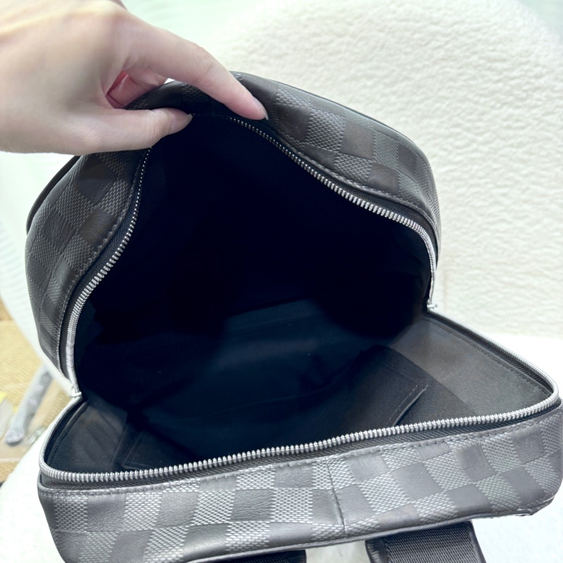 Campus後背包 Louis Vuitton 路易威登 黑色 Damier Infini壓紋牛皮 雙肩包 後背包 電腦包 N40306-12