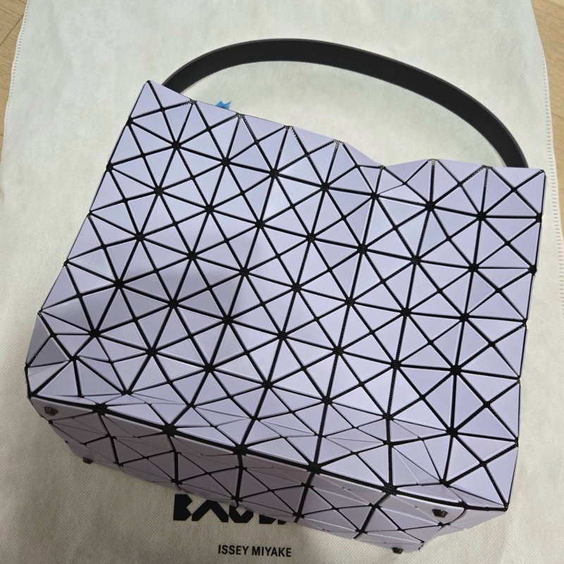 Issey Miyake 三宅一生 BaoBao 大號 valley 紫色 hobo包-5