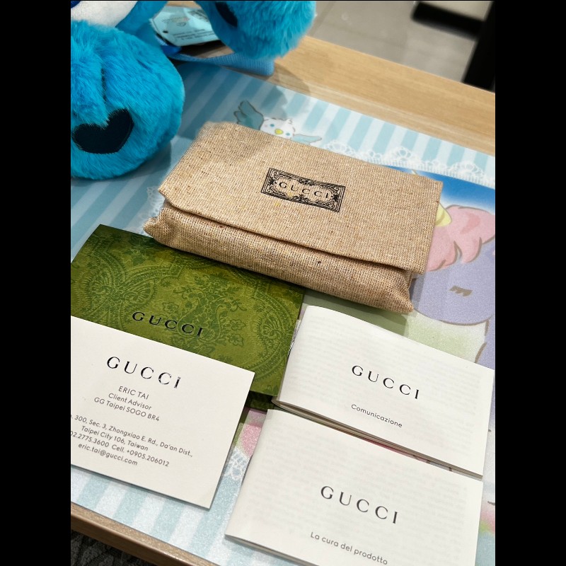 全新品（未使用）gucci卡夾，名片包-10