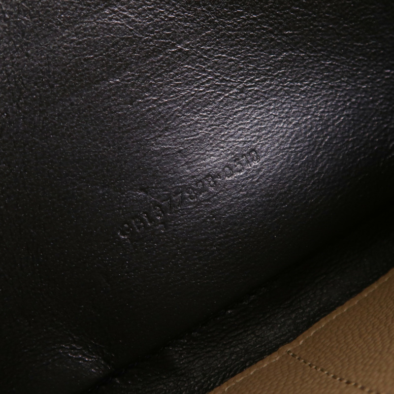 SAINT LAURENT 牛皮皮革Cassandre Envelope鏈帶肩背袋-7