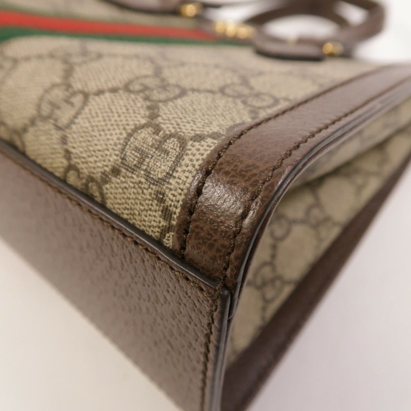 GUCCI 塗層帆布Ophidia Small Tote手挽肩背兩用袋-9