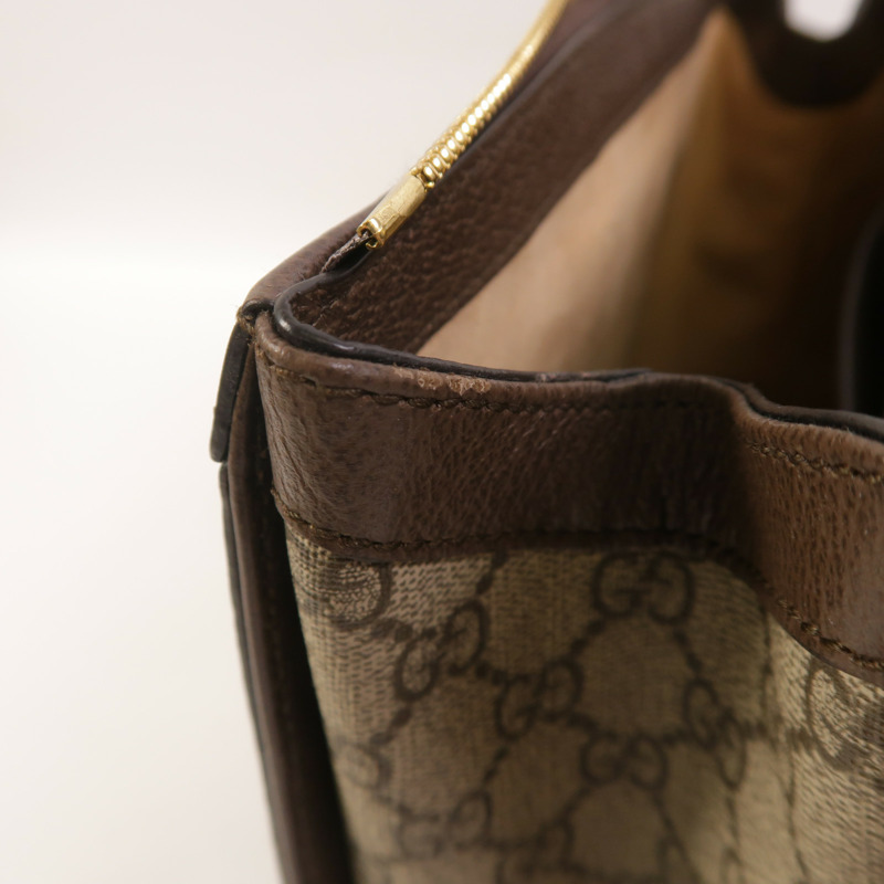 GUCCI 塗層帆布Ophidia Small Tote手挽肩背兩用袋-14