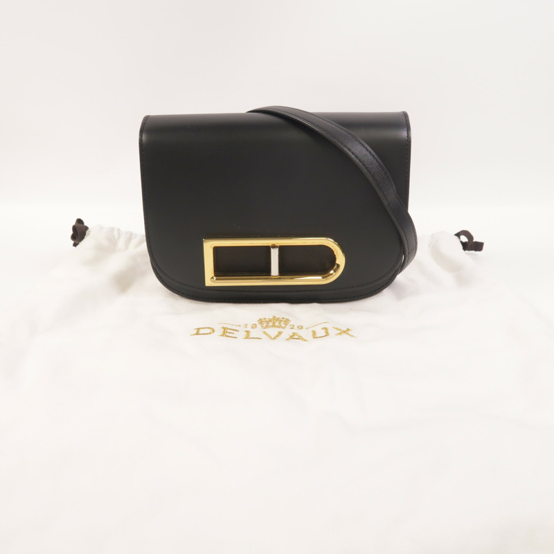 Delvaux 牛皮皮革Lingot Small肩背袋-7