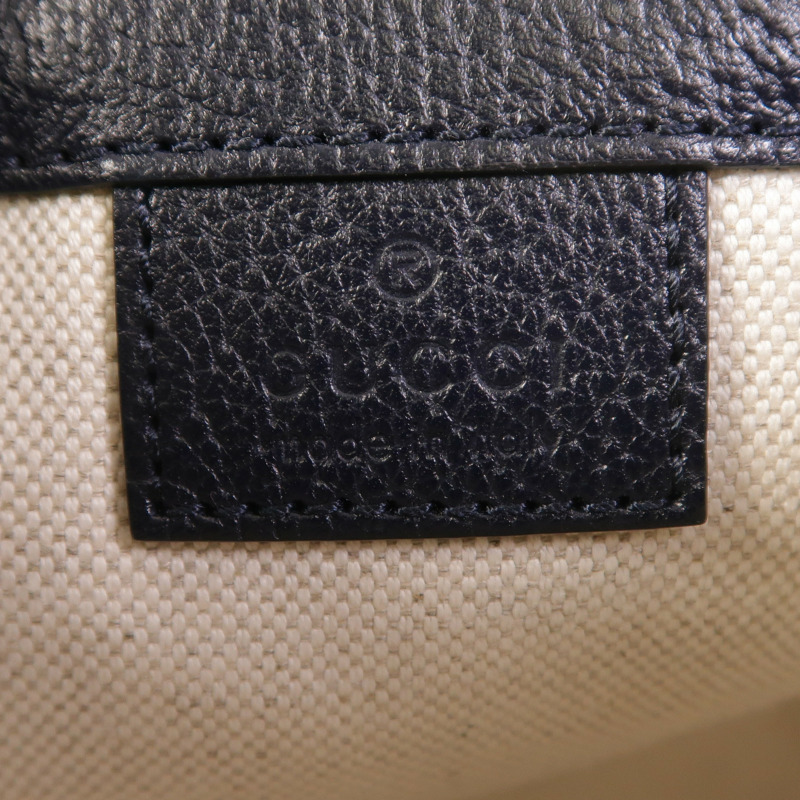 GUCCI 塗層帆布Ophidia GG Mini Bucket肩背袋-5