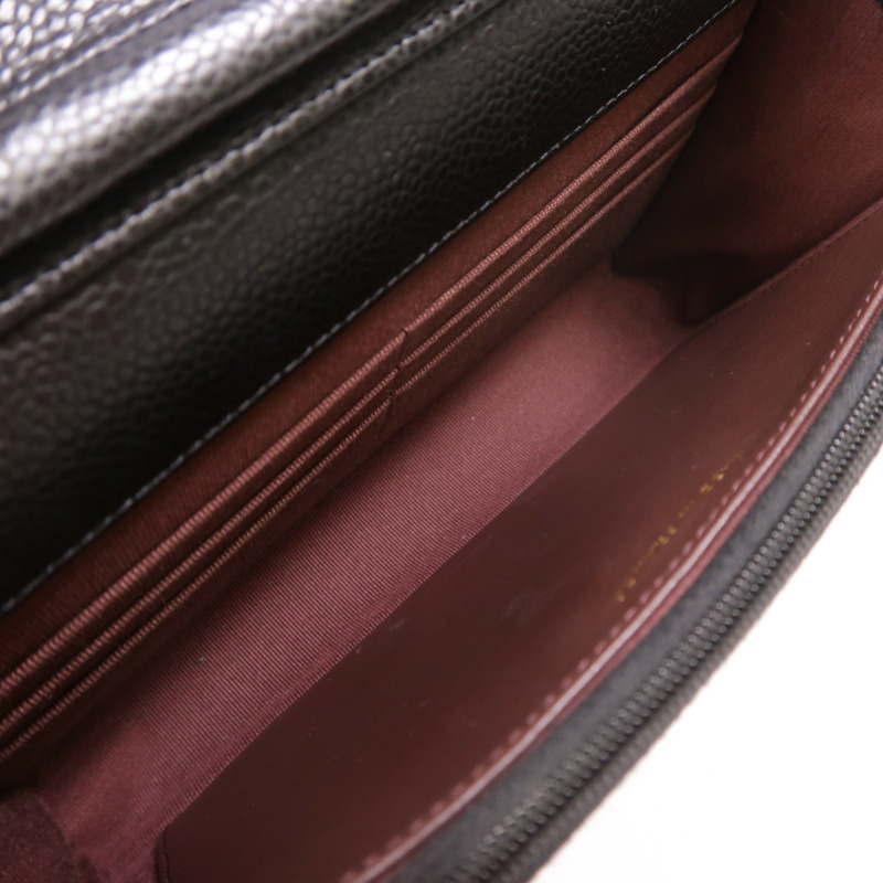 CHANEL 牛皮皮革WOC Wallet On Chain鏈帶肩背袋-4