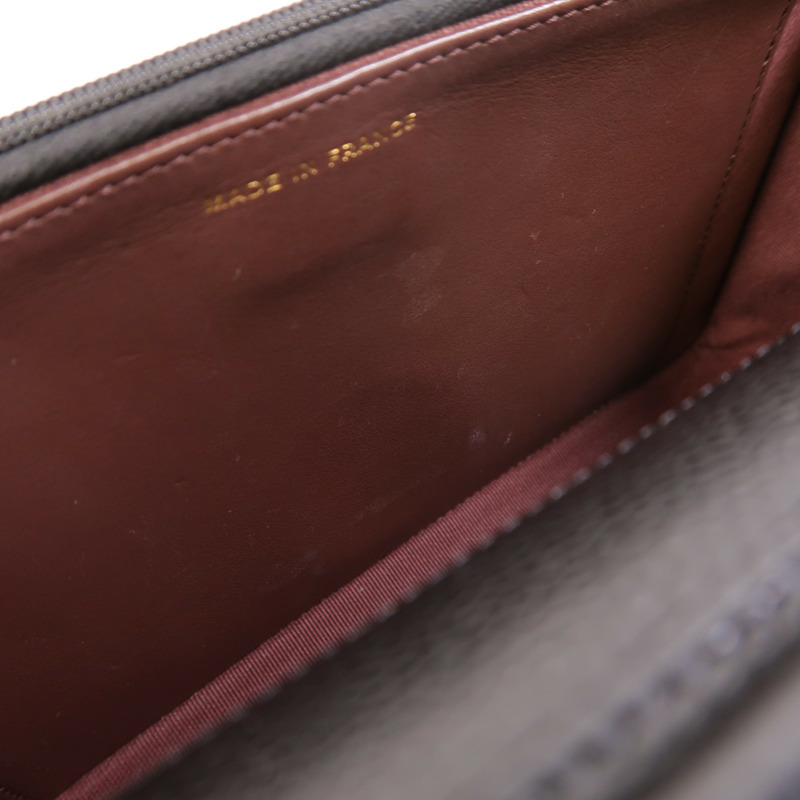 CHANEL 牛皮皮革WOC Wallet On Chain鏈帶肩背袋-5