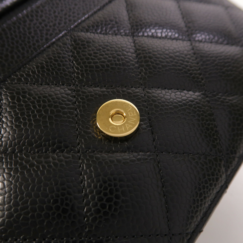 CHANEL 牛皮皮革WOC Wallet On Chain鏈帶肩背袋-15