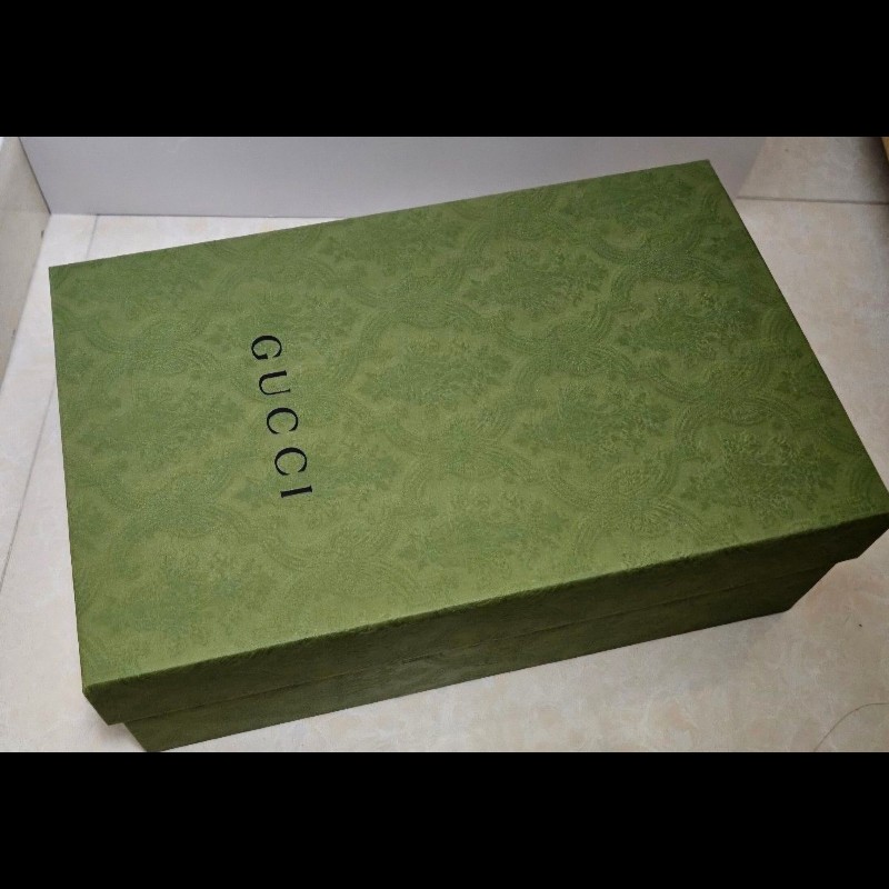 Gucci 經典gucci logo穆勒半拖鞋 36-37碼-12