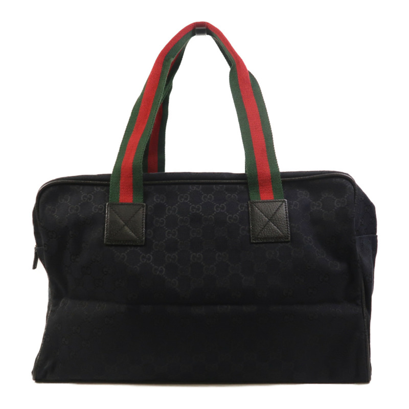 GUCCI 帆布Boston Bag波士頓包-1