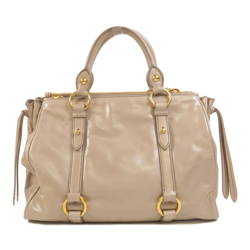 Miu Miu 牛皮皮革2 Way Shoulder手挽肩背兩用袋-1