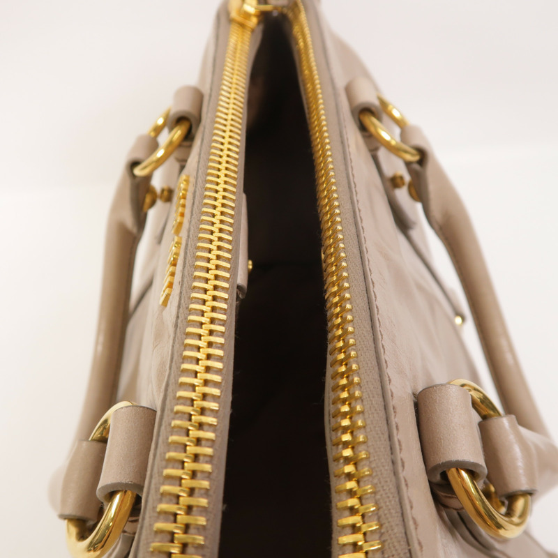 Miu Miu 牛皮皮革2 Way Shoulder手挽肩背兩用袋-20